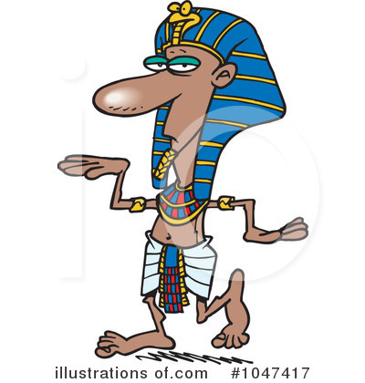 Royalty-Free (RF) Egyptian Clipart Illustration by toonaday - Stock Sample #1047417