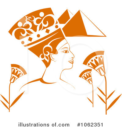 Royalty-Free (RF) Egyptian Clipart Illustration by Vector Tradition SM - Stock Sample #1062351