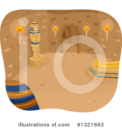 Royalty-Free (RF) Egyptian Clipart Illustration by BNP Design Studio - Stock Sample #1321663