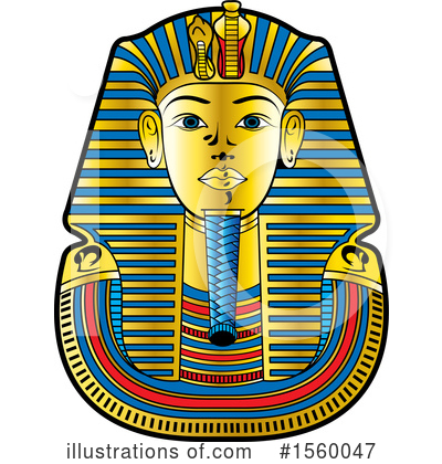 King Tut Clipart #1560047 by Lal Perera