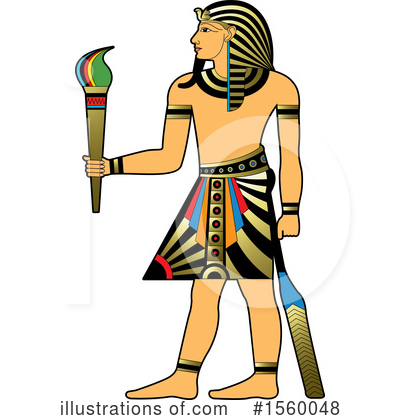 King Tut Clipart #1560048 by Lal Perera