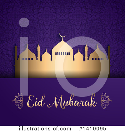 Royalty-Free (RF) Eid Mubarak Clipart Illustration by KJ Pargeter - Stock Sample #1410095