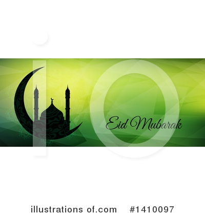 Eid Mubarak Clipart #1410097 by KJ Pargeter