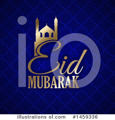 Royalty-Free (RF) Eid Mubarak Clipart Illustration by KJ Pargeter - Stock Sample #1459336