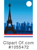 Eiffel Tower Clipart #1055472 by Maria Bell
