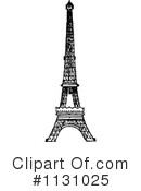 Eiffel Tower Clipart #1131025 by Prawny Vintage
