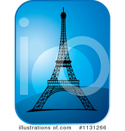 Eiffel Tower Clipart #1131266 by Lal Perera