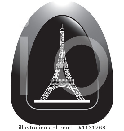 Eiffel Tower Clipart #1131268 by Lal Perera