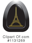 Eiffel Tower Clipart #1131269 by Lal Perera