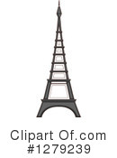Eiffel Tower Clipart #1279239 by BNP Design Studio
