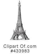 Eiffel Tower Clipart #433983 by BestVector