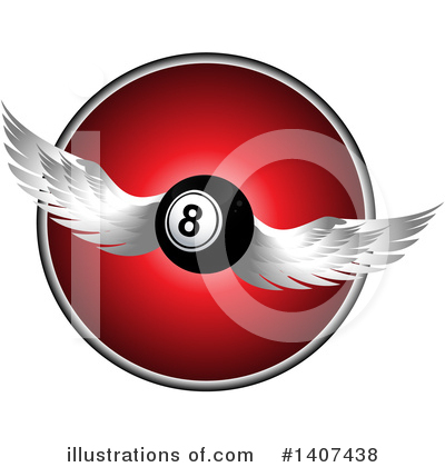Royalty-Free (RF) Eight Ball Clipart Illustration by elaineitalia - Stock Sample #1407438