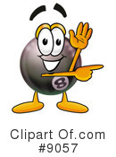Eight Ball Clipart #9057 by Mascot Junction