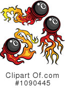 Eight Balls Clipart #1090445 by Chromaco