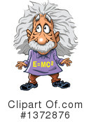 Einstein Clipart #1372876 by Clip Art Mascots