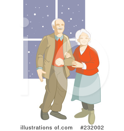 Royalty-Free (RF) Elderly Clipart Illustration by Frisko - Stock Sample #232002