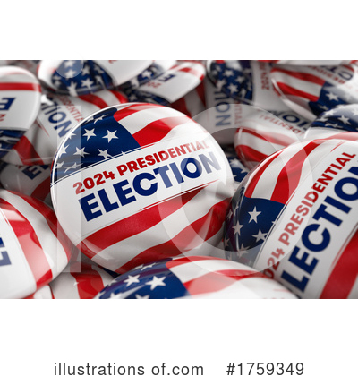Presidential Election Clipart #1759349 by stockillustrations