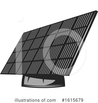 Solar Panels Clipart #1615679 by Vector Tradition SM