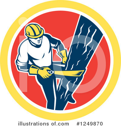 Royalty-Free (RF) Electrician Clipart Illustration by patrimonio - Stock Sample #1249870