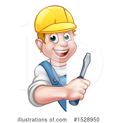 Royalty-Free (RF) Electrician Clipart Illustration by AtStockIllustration - Stock Sample #1528950