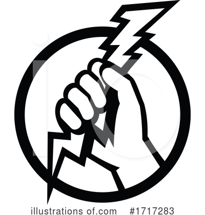 Royalty-Free (RF) Electrician Clipart Illustration by patrimonio - Stock Sample #1717283