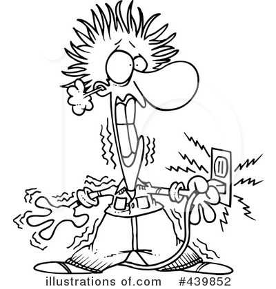 Electrocuted Clipart #439852 by toonaday