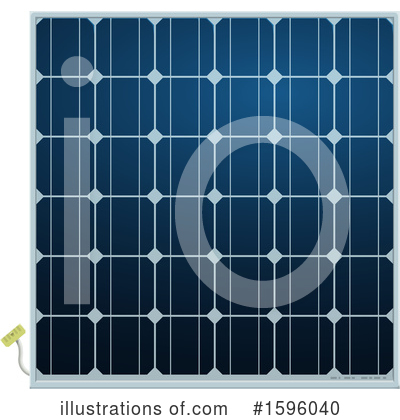 Solar Panel Clipart #1596040 by Vector Tradition SM