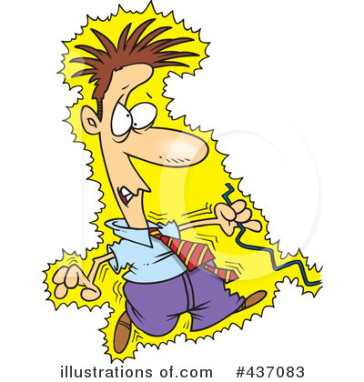 Electrocuted Clipart #437083 by toonaday