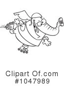 Elephant Clipart #1047989 by toonaday