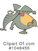 Elephant Clipart #1048456 by toonaday
