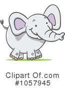 Elephant Clipart #1057945 by Qiun