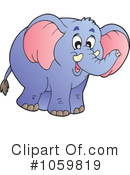 Elephant Clipart #1059819 by visekart
