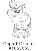 Elephant Clipart #1059863 by visekart