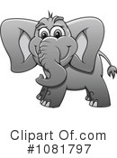 Elephant Clipart #1081797 by Vector Tradition SM