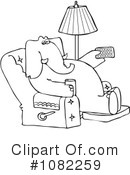 Elephant Clipart #1082259 by djart
