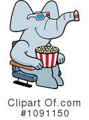 Elephant Clipart #1091150 by Cory Thoman