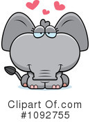 Elephant Clipart #1092755 by Cory Thoman