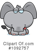 Elephant Clipart #1092757 by Cory Thoman