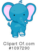 Elephant Clipart #1097290 by BNP Design Studio