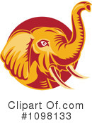 Elephant Clipart #1098133 by patrimonio