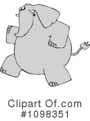 Elephant Clipart #1098351 by djart