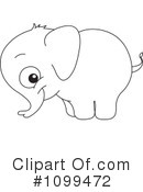 Elephant Clipart #1099472 by yayayoyo