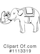 Elephant Clipart #1113319 by Prawny Vintage
