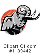 Elephant Clipart #1139442 by patrimonio
