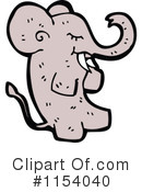 Elephant Clipart #1154040 by lineartestpilot