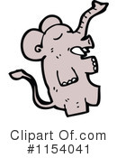 Elephant Clipart #1154041 by lineartestpilot