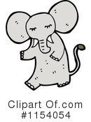 Elephant Clipart #1154054 by lineartestpilot