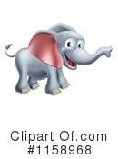 Elephant Clipart #1158968 by AtStockIllustration
