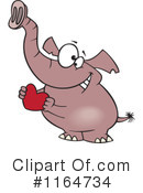 Elephant Clipart #1164734 by toonaday