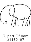 Elephant Clipart #1180107 by Prawny Vintage